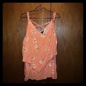 Female plus 3x sized tank top